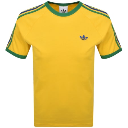 Product image for adidas Originals 3 Stripes T Shirt Yellow