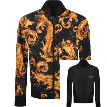 Product image for Versace Jeans Couture Reversible Jacket Black