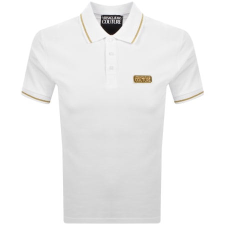 Product image for Versace Jeans Couture Polo T Shirt White