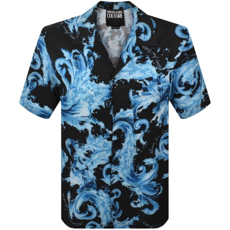 Product image for Versace Jeans Couture Bowling Shirt Black