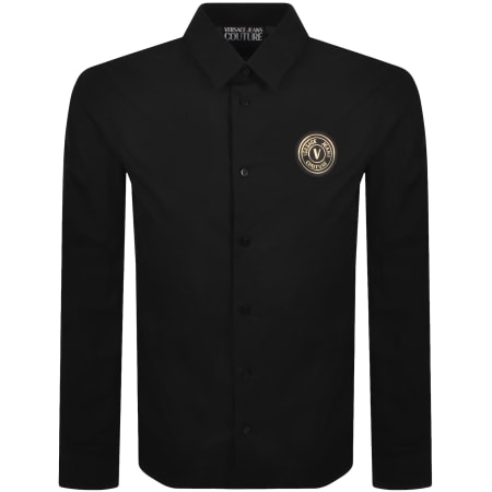 Product image for Versace Jeans Couture Patch Shirt Black