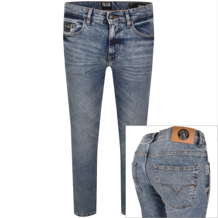Product image for Versace Jeans Couture Slim Milano Jeans Blue
