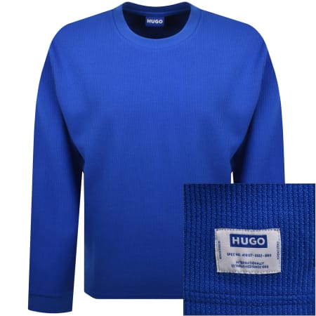 Product image for HUGO Blue Nuwolo Sweatshirt Blue