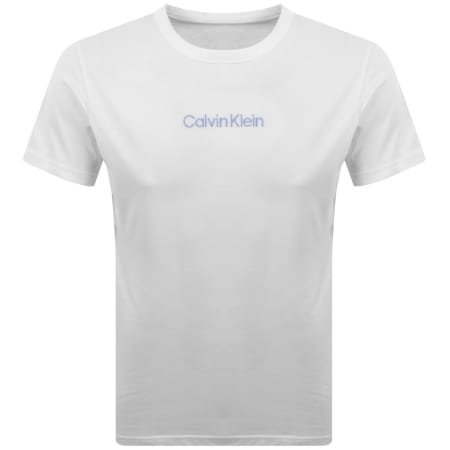 Product image for Calvin Klein Lounge Crew Neck T Shirt White