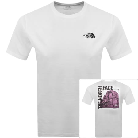 Product image for The North Face Half Dome Photo T Shirt White
