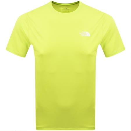 Product image for The North Face 24/7 T Shirt Fizz Lime Green
