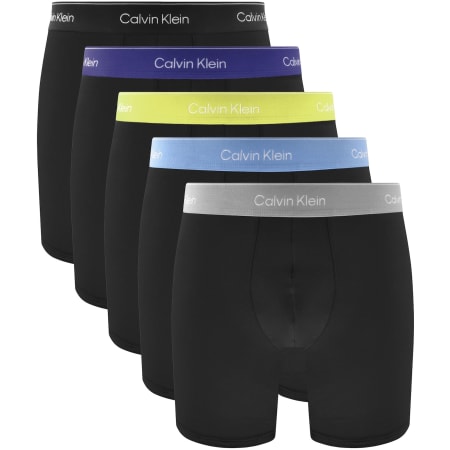 Product image for Calvin Klein Underwear 5 Pack Boxer Briefs Black