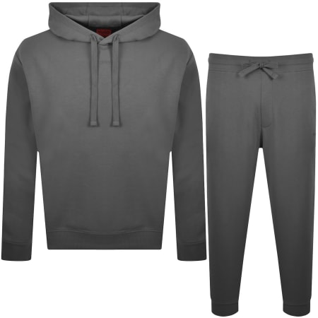 Product image for HUGO Logo DapoDayote Tracksuit Grey