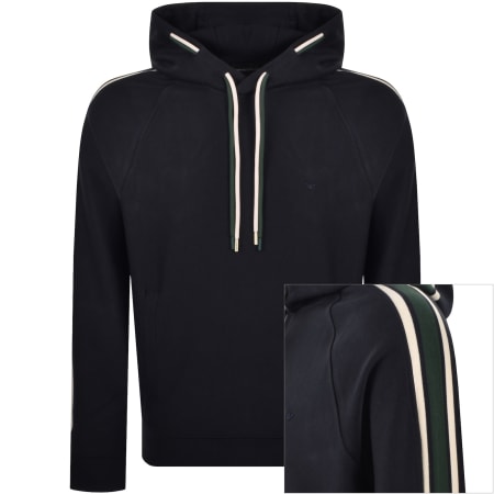 Product image for Emporio Armani Logo Hoodie Navy