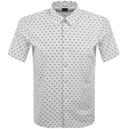 Product image for BOSS Liam Regular Fit Shirt Open White