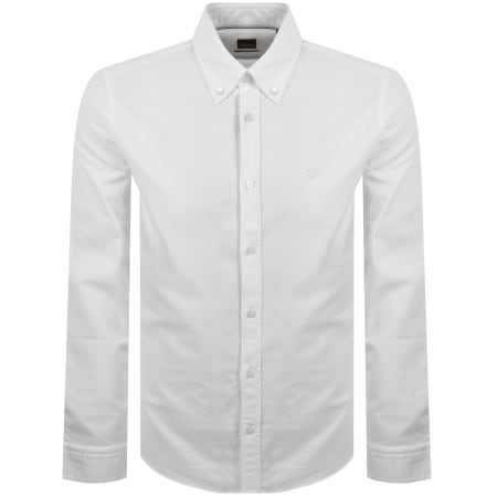 Product image for BOSS H Roan Slim Fit Shirt White