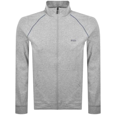 Product image for BOSS Mix And Match Full Zip Sweatshirt Grey