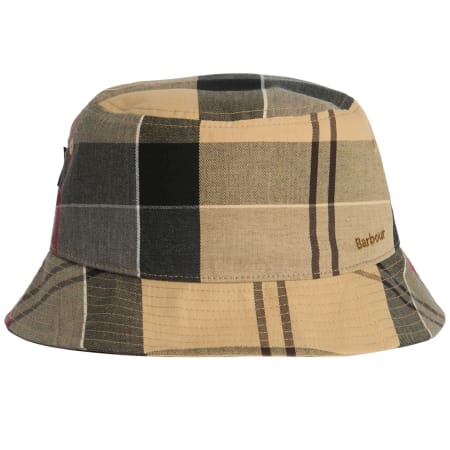 Product image for Barbour Telfield Bucket Hat Dress Tartan Beige
