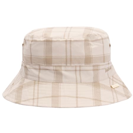 Product image for Barbour Transport Bucket Hat Mist Tartan Beige