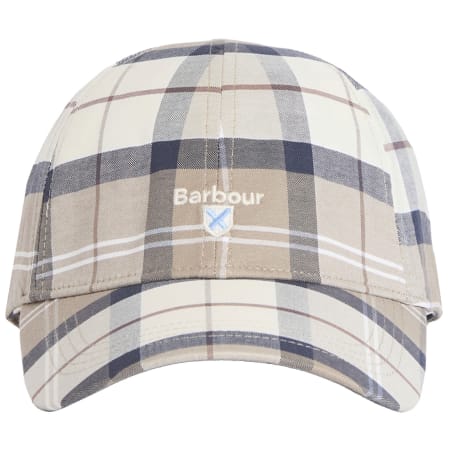 Product image for Barbour Tartan Sports Cap Beige
