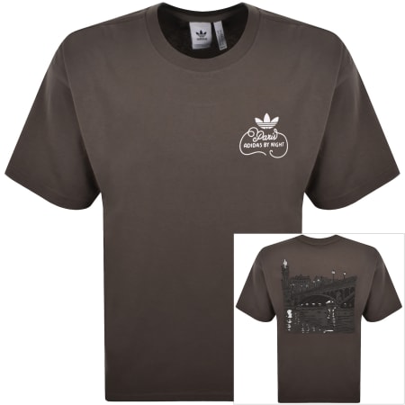 Product image for adidas Originals Paris View T Shirt Brown