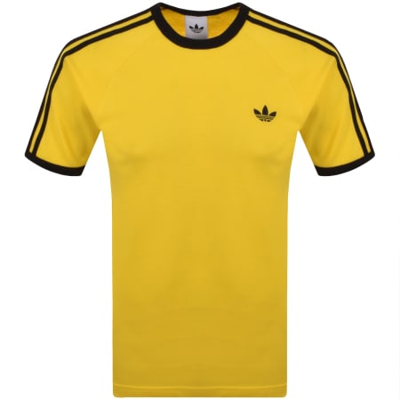 Product image for adidas Originals 3 Stripes T Shirt Yellow