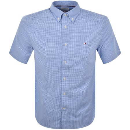 Product image for Tommy Hilfiger Gingham Shirt Blue