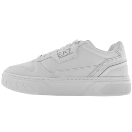 Product image for EA7 Emporio Armani Logo Trainers White