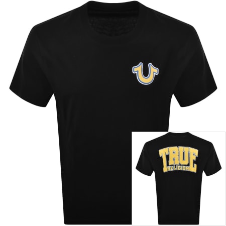 Product image for True Religion True College T Shirt Black