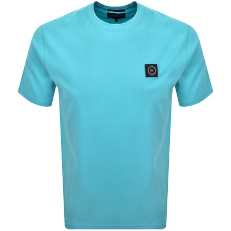 Product image for Marshall Artist Siren T Shirt Cyan Blue
