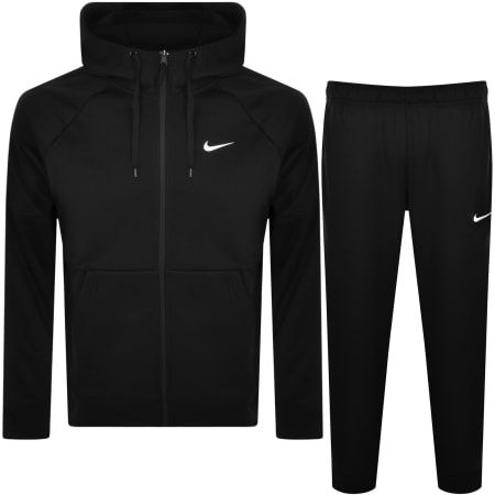 Product image for Nike Training Therma Fit Hooded Tracksuit Black