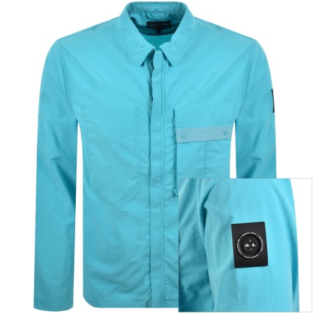 Product image for Marshall Artist Woodvale Overshirt Blue