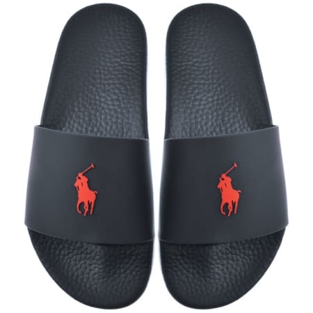 Product image for Ralph Lauren Logo Sliders Navy
