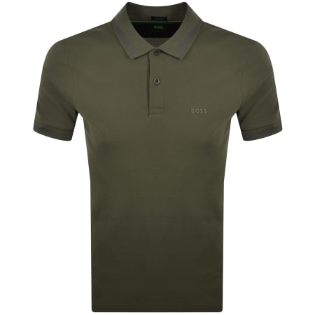 Product image for BOSS Pio 1 Polo T Shirt Green