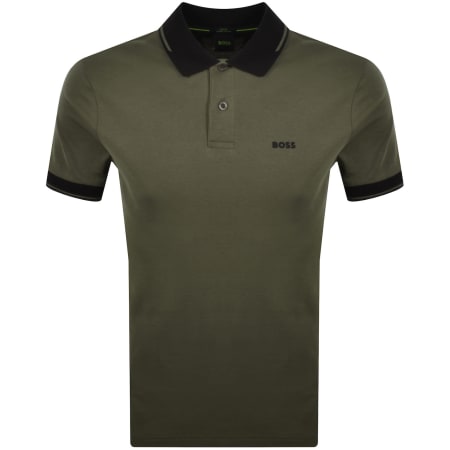 Product image for BOSS Network Paule Polo T Shirt Green