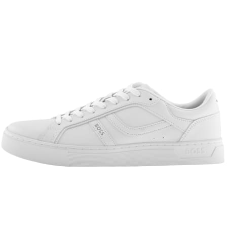 Product image for BOSS Rhys Tennis Trainers White