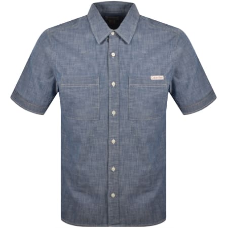 Product image for Calvin Klein Jeans Chambray Shirt Blue