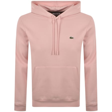 Product image for Lacoste Core Logo Hoodie Rose Pink