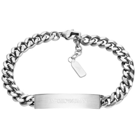 Product image for Emporio Armani Steel ID Bracelet Silver