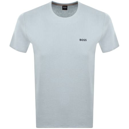 Product image for BOSS Waffle T Shirt Blue