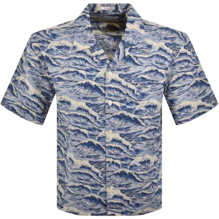 Product image for Gant Camp Collar Shirt Blue
