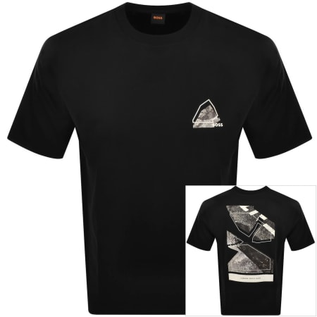 Product image for BOSS Te Frame T Shirt Black