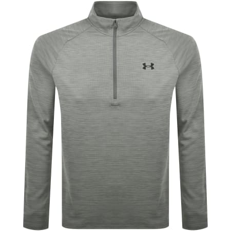 Product image for Under Armour Tech Half Zip Sweatshirt Green