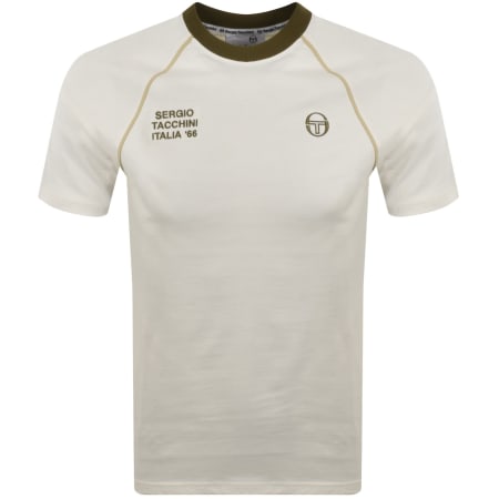 Product image for Sergio Tacchini Ghibli Davis T Shirt Cream