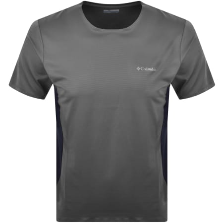 Product image for Columbia Three Pitch Crew Neck T Shirt Grey