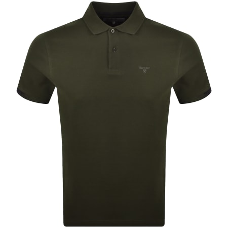 Product image for Barbour Stanford Polo T Shirt Green