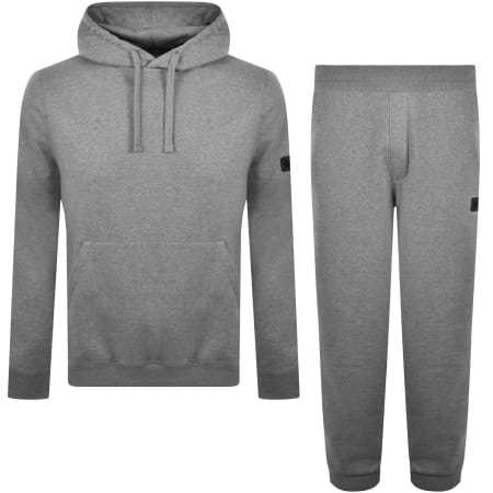 Product image for Barbour International Map Hooded Tracksuit Grey