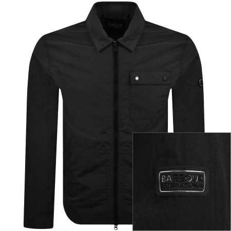 Product image for Barbour International Inline Overshirt Black