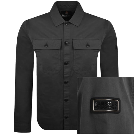 Product image for Barbour International Arlo Overshirt Grey