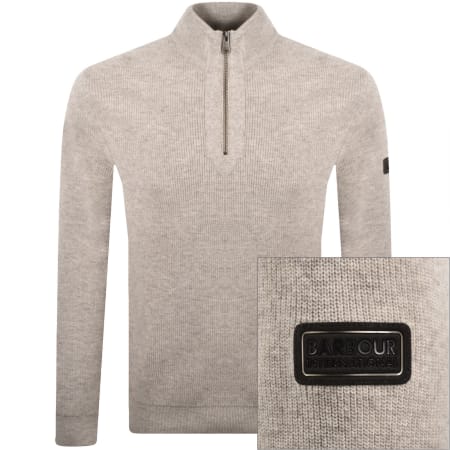 Product image for Barbour International Crawley Jumper Grey