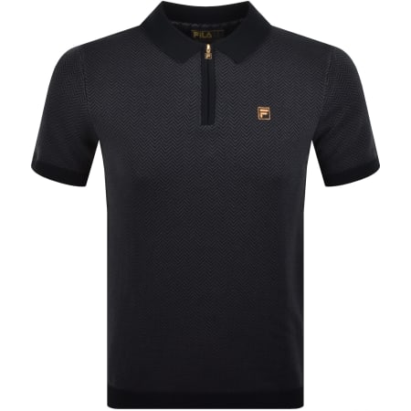 Product image for Fila Marty QZ Polo Black