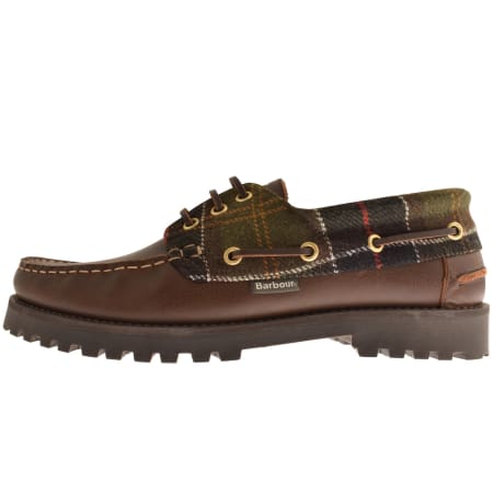 Product image for Barbour Deck Boat Shoe Brown