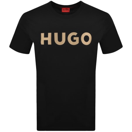 Product image for HUGO Dulivio U263 T Shirt Black