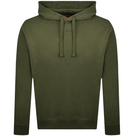 Product image for HUGO Dapo Hoodie Open Green