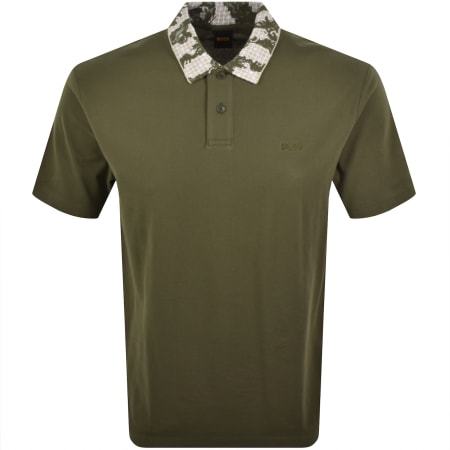 Product image for BOSS Pe Barb Polo T Shirt Green